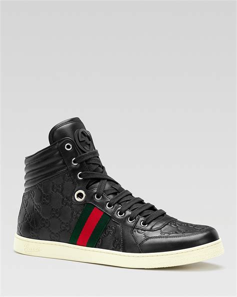 gucci guccissima high top sneaker|gucci ultrapace sneakers.